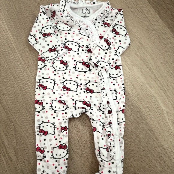 Hello Kitty Other - Hello Kitty Polka Dot Kids Footie